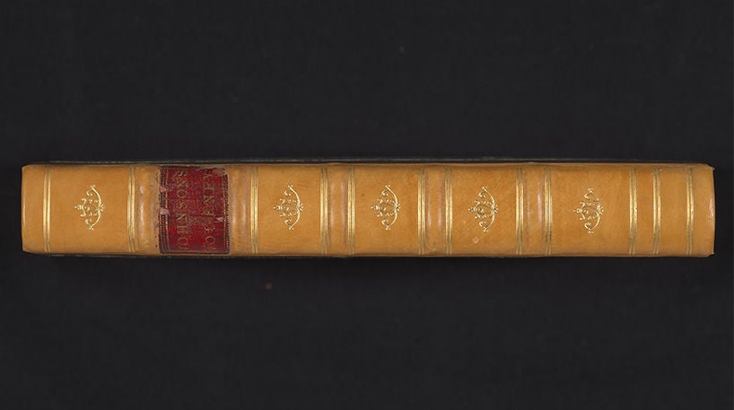 A journey to the western islands of Scotland, 1775.