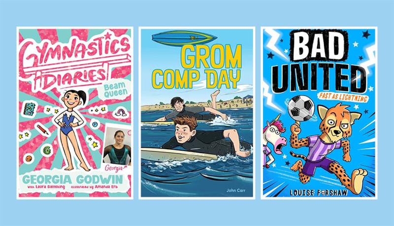 Three book cover images.