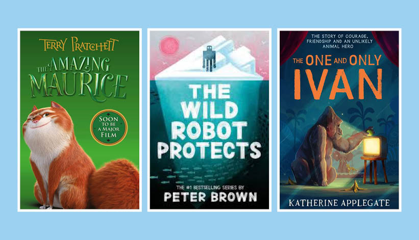 Three book cover images.